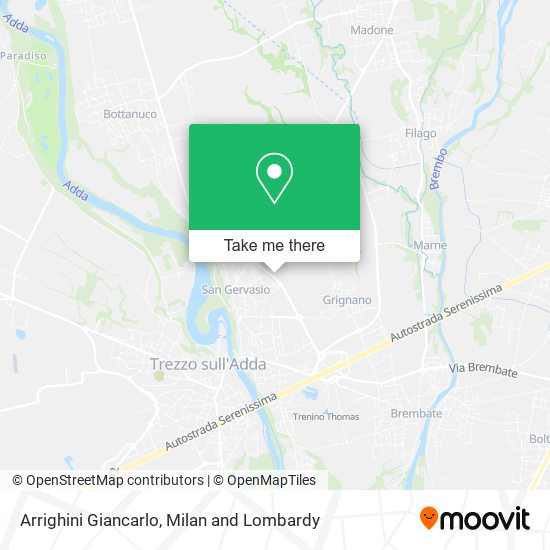 Arrighini Giancarlo map