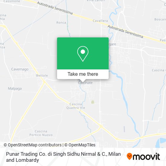 Punar Trading Co. di Singh Sidhu Nirmal & C. map