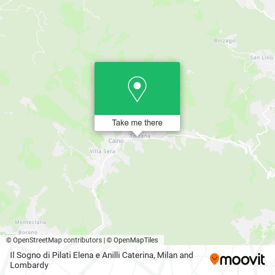 Il Sogno di Pilati Elena e Anilli Caterina map