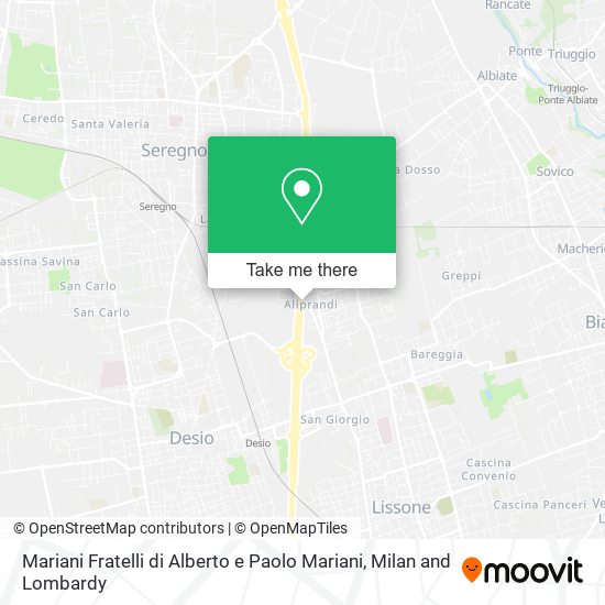 Mariani Fratelli di Alberto e Paolo Mariani map