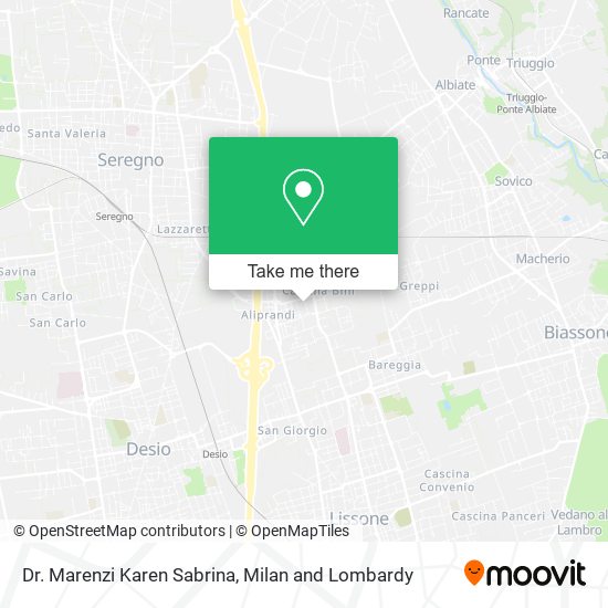 Dr. Marenzi Karen Sabrina map