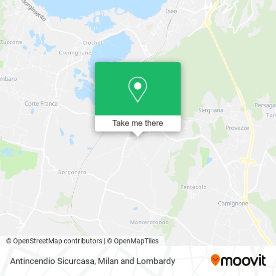 Antincendio Sicurcasa map