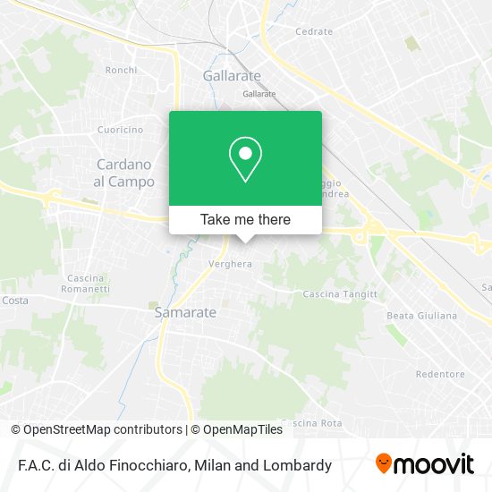F.A.C. di Aldo Finocchiaro map