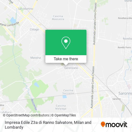 Impresa Edile Z3a di Ranno Salvatore map