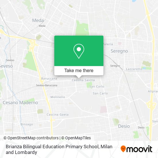 Brianza Bilingual Education Primary School map