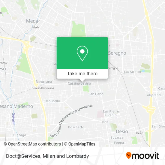 Doct@Services map