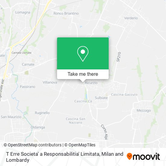 T Erre Societa' a Responsabilitia' Limitata map