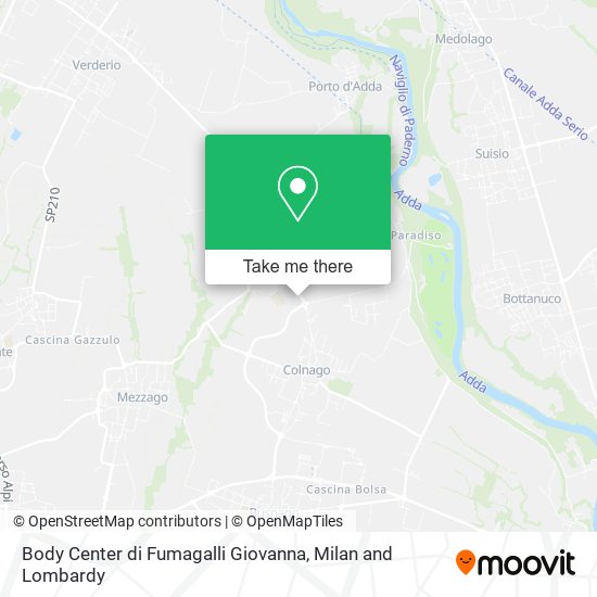 Body Center di Fumagalli Giovanna map