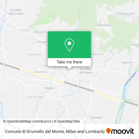 Comune di Grumello del Monte map