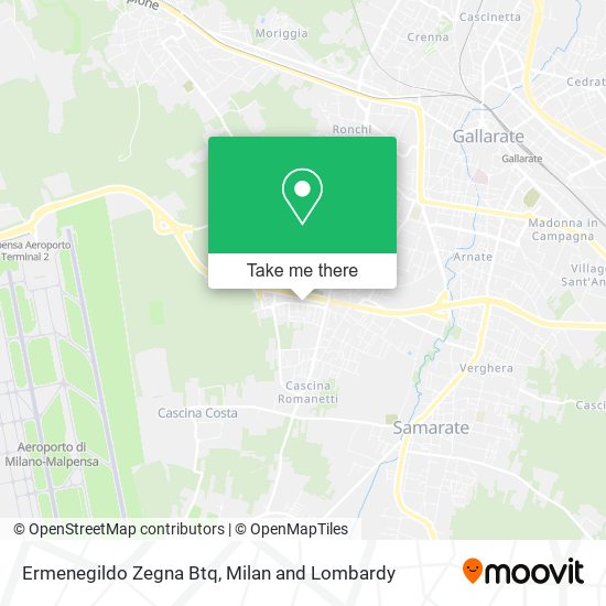 Ermenegildo Zegna Btq map