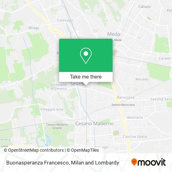 Buonasperanza Francesco map