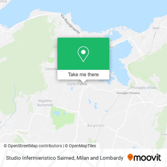 Studio Infermieristico Saimed map