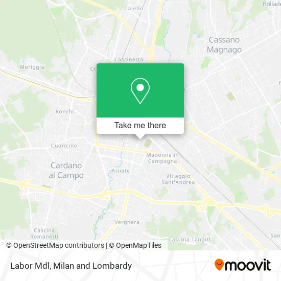 Labor Mdl map