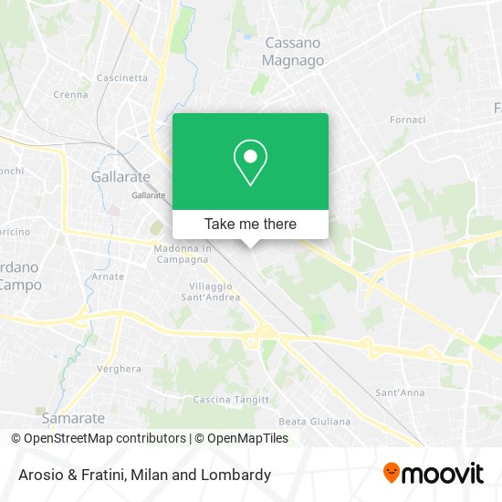 Arosio & Fratini map