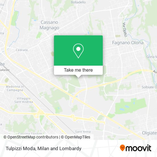 Tulpizzi Moda map