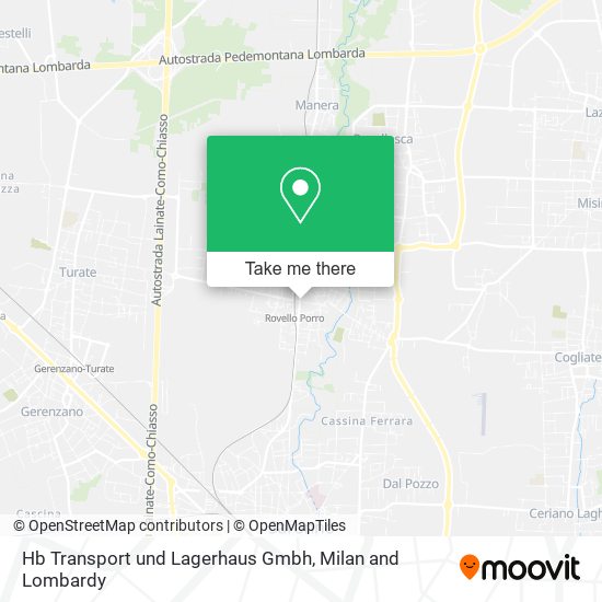 Hb Transport und Lagerhaus Gmbh map