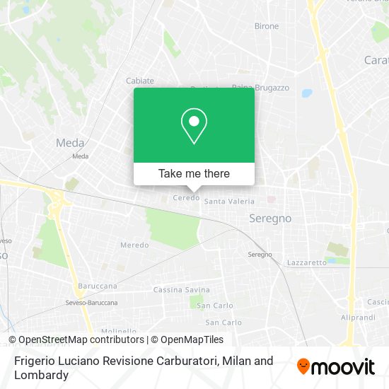 Frigerio Luciano Revisione Carburatori map