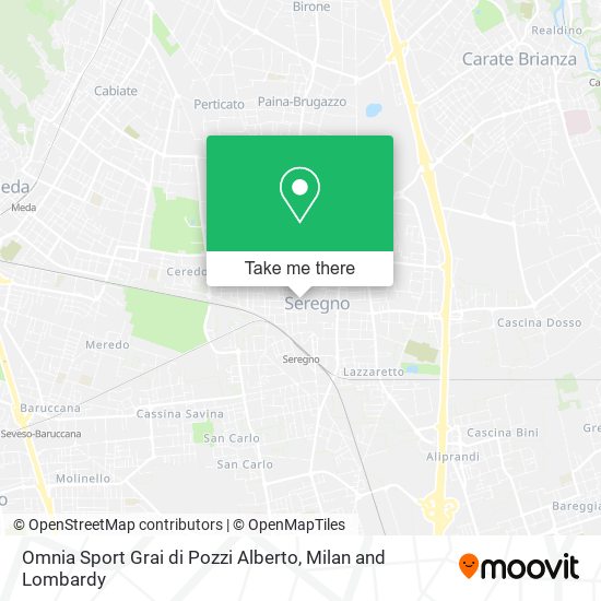 Omnia Sport Grai di Pozzi Alberto map