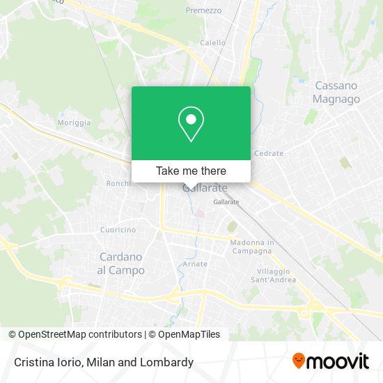 Cristina Iorio map