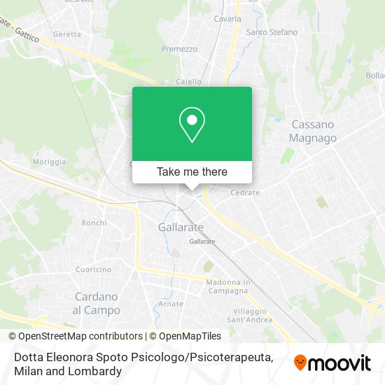 Dotta Eleonora Spoto Psicologo / Psicoterapeuta map