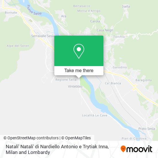 Natali' Natali' di Nardiello Antonio e Trytiak Inna map