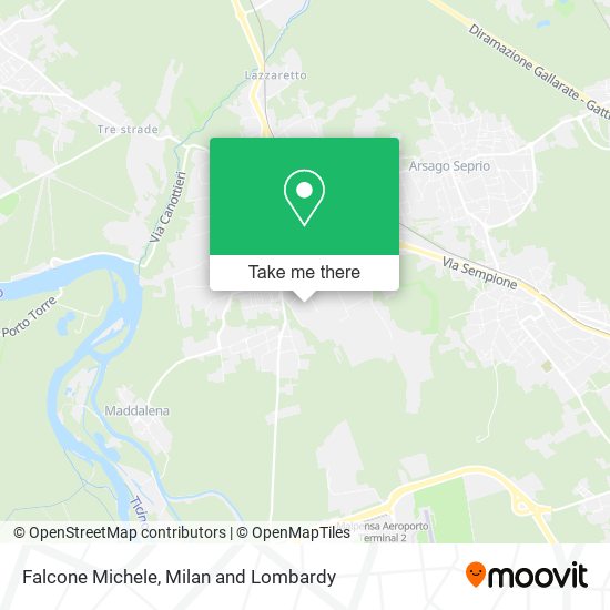 Falcone Michele map