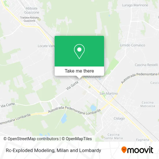 Rc-Exploded Modeling map