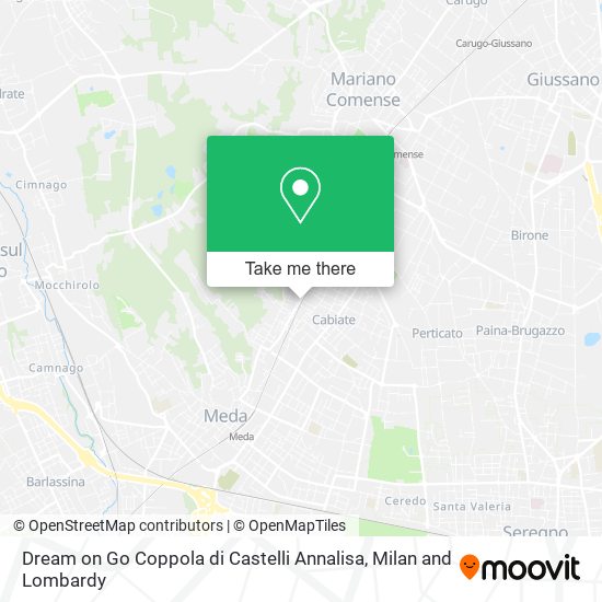 Dream on Go Coppola di Castelli Annalisa map