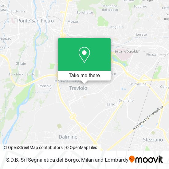 S.D.B. Srl Segnaletica del Borgo map