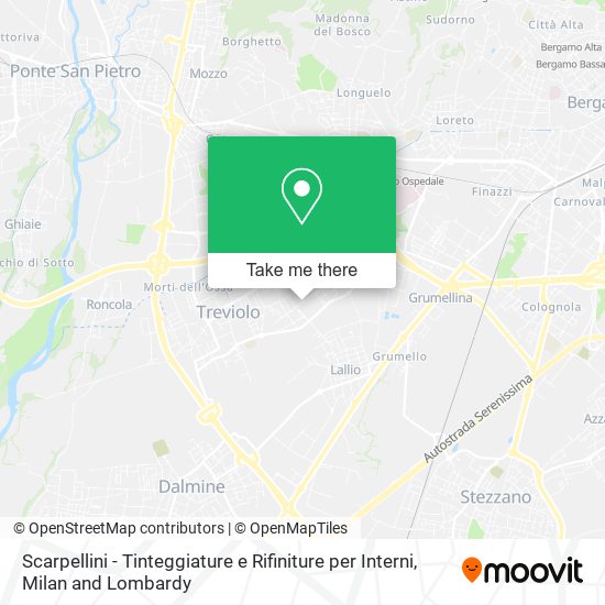 Scarpellini - Tinteggiature e Rifiniture per Interni map