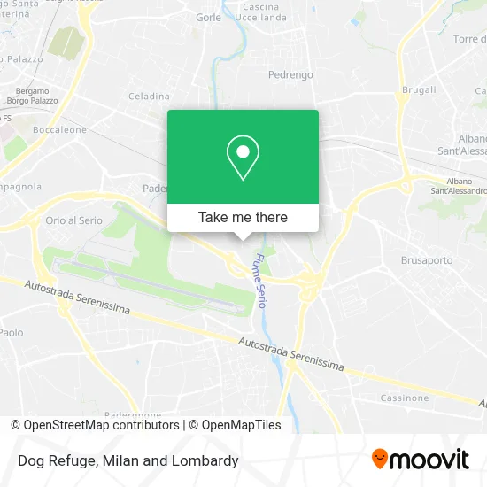 Dog Refuge map