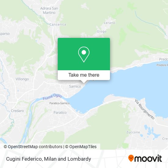 Cugini Federico map