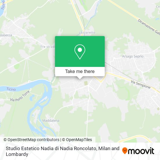 Studio Estetico Nadia di Nadia Roncolato map