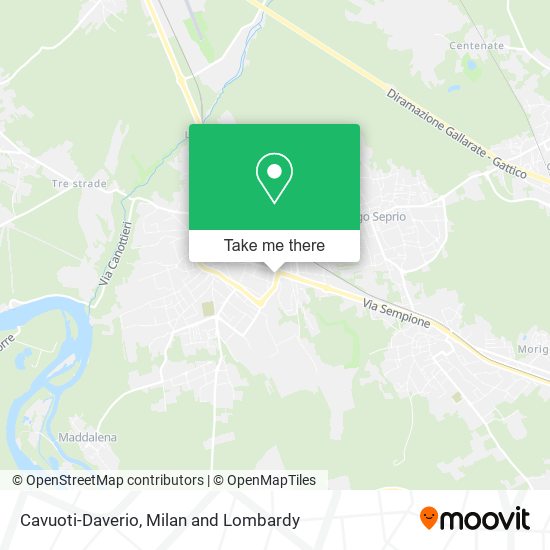 Cavuoti-Daverio map