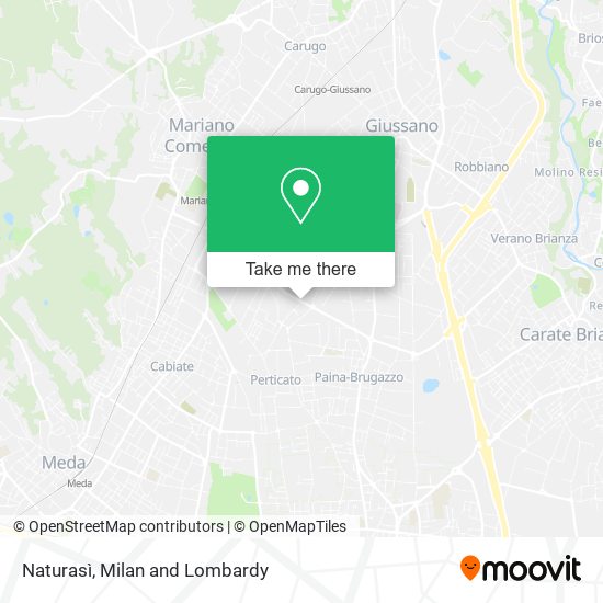 Naturasì map