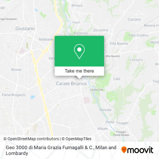 Geo 3000 di Maria Grazia Fumagalli & C. map