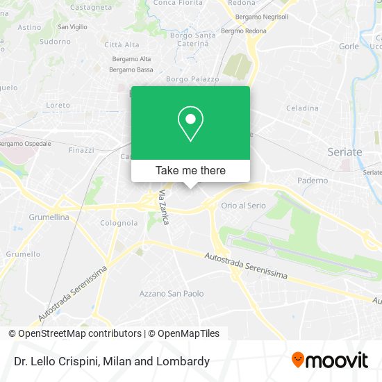 Dr. Lello Crispini map