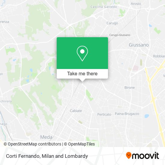 Corti Fernando map
