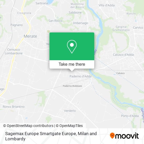 Sagemax Europe Smartgate Europe map