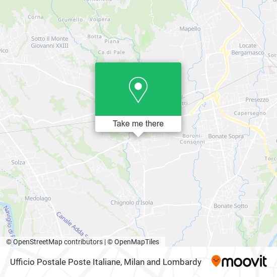 Ufficio Postale Poste Italiane map