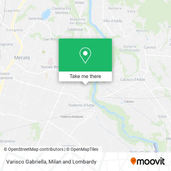 Varisco Gabriella map