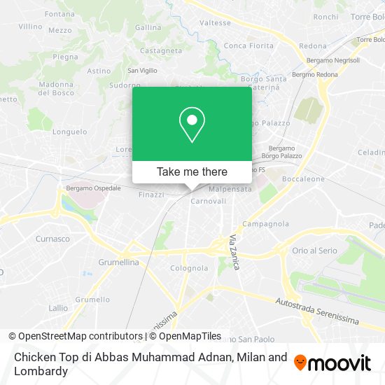 Chicken Top di Abbas Muhammad Adnan map