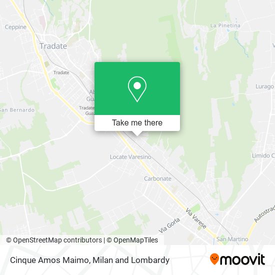 Cinque Amos Maimo map