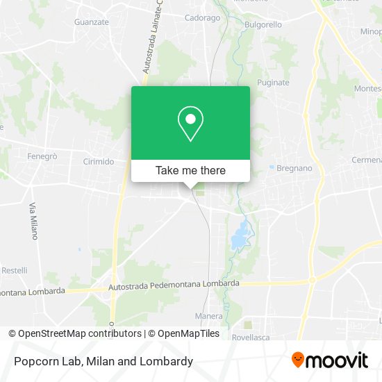 Popcorn Lab map