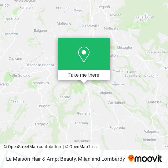 La Maison-Hair & Amp; Beauty map