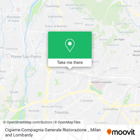 Cigierre-Compagnia Generale Ristorazione . map