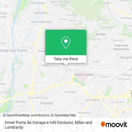 Omet Porte da Garage e Infii Esclusivi map