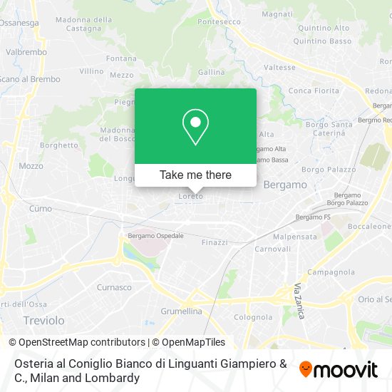 Osteria al Coniglio Bianco di Linguanti Giampiero & C. map