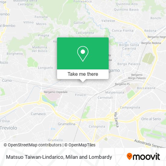 Matsuo Taiwan-Lindarico map
