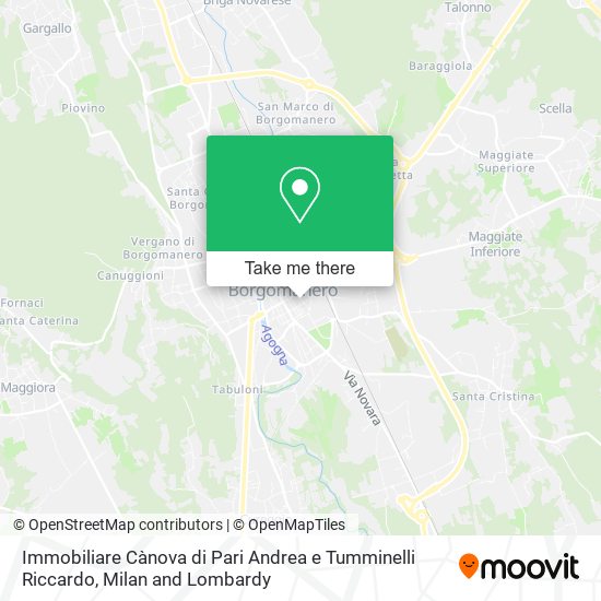 Immobiliare Cànova di Pari Andrea e Tumminelli Riccardo map